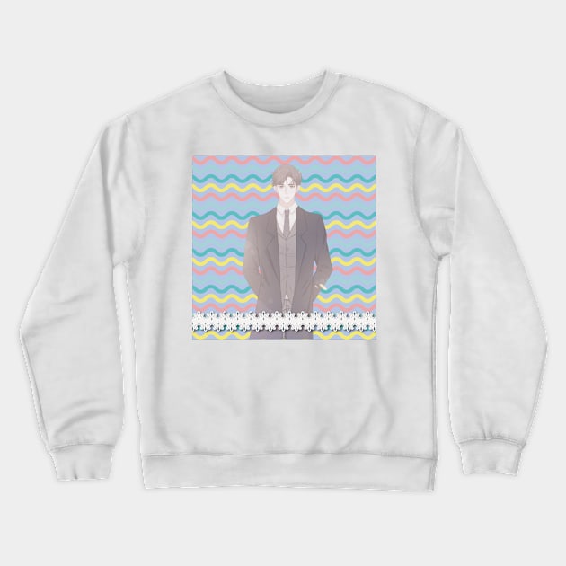 a very nice guy Crewneck Sweatshirt by Sakura Girl Boutique